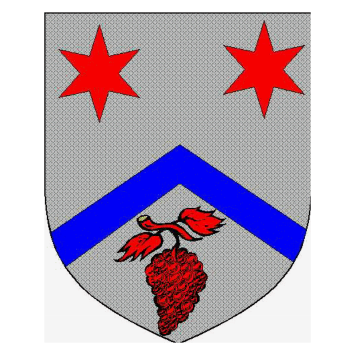 Coat of arms of family Raisin