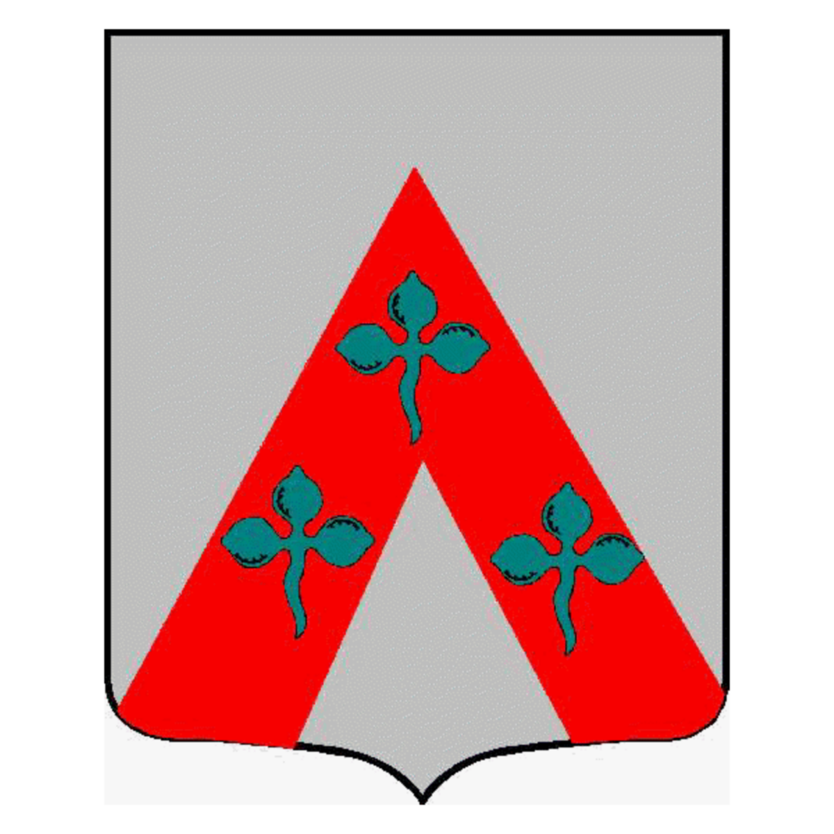 Coat of arms of family Le Couteulx De Caumont