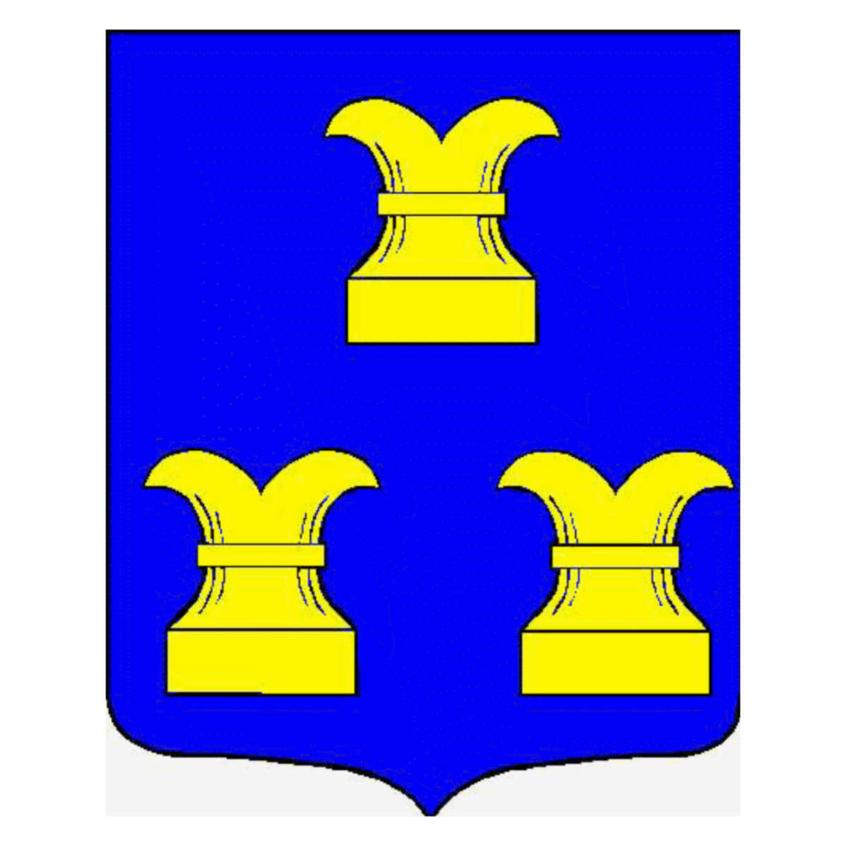 Wappen der Familie De Carcaradec