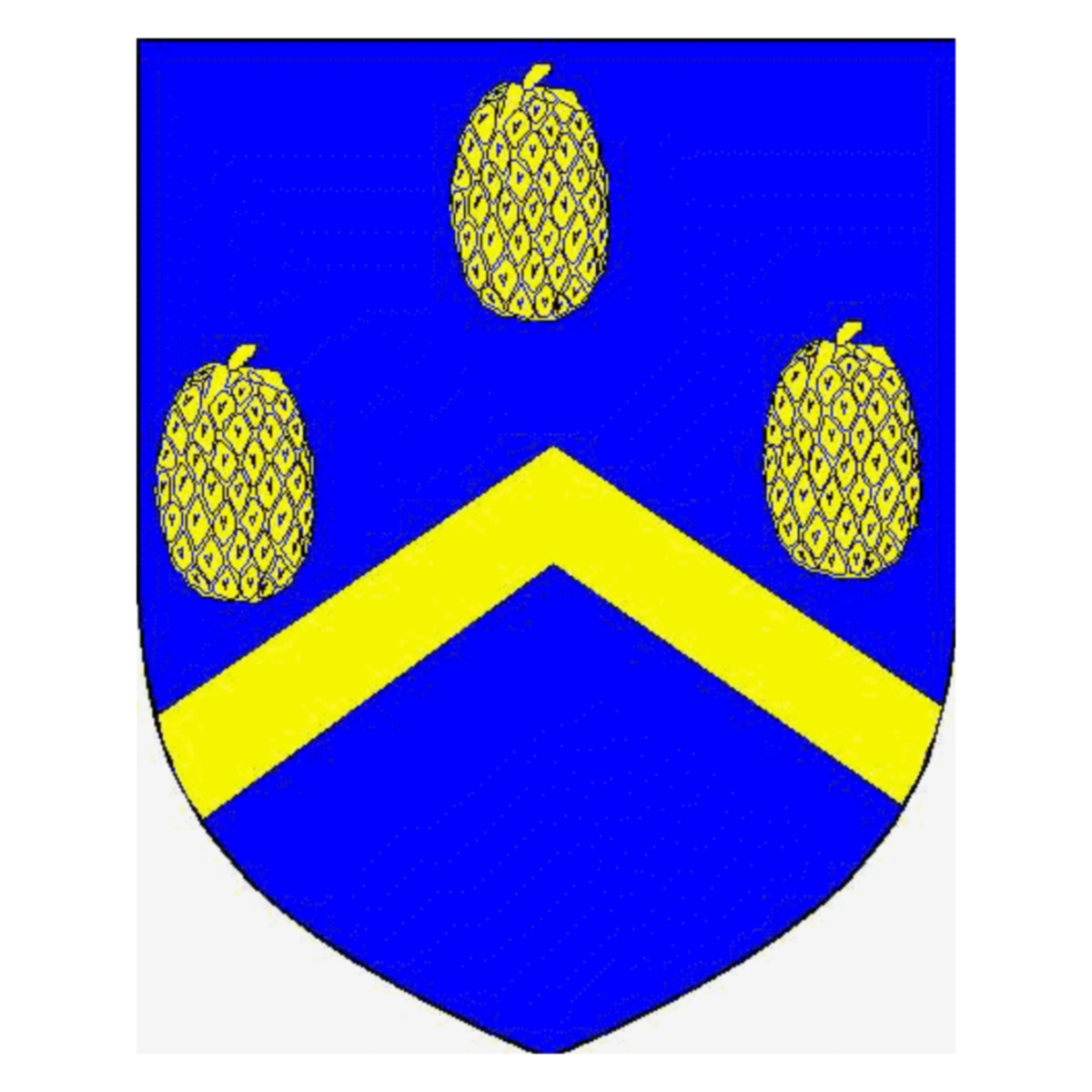 Coat of arms of family Crepain
