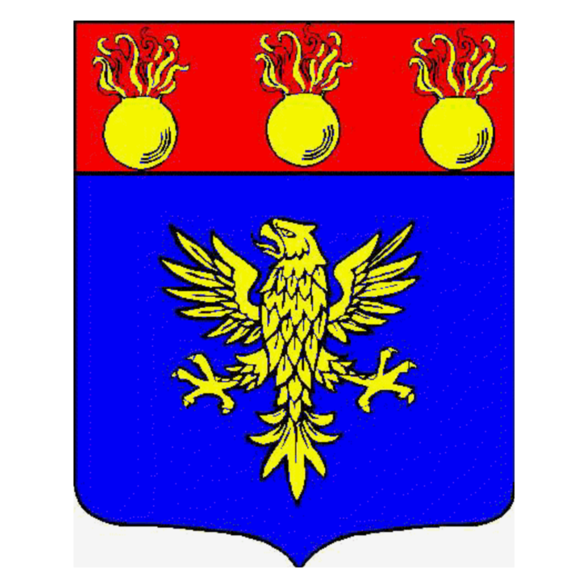 Coat of arms of family Milleville