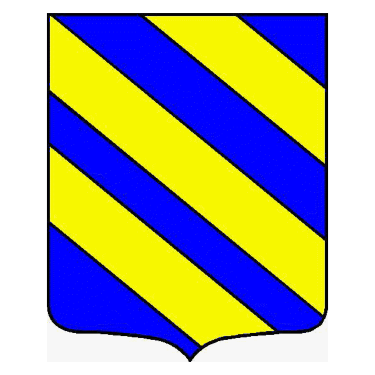 Wappen der Familie Glergeaux