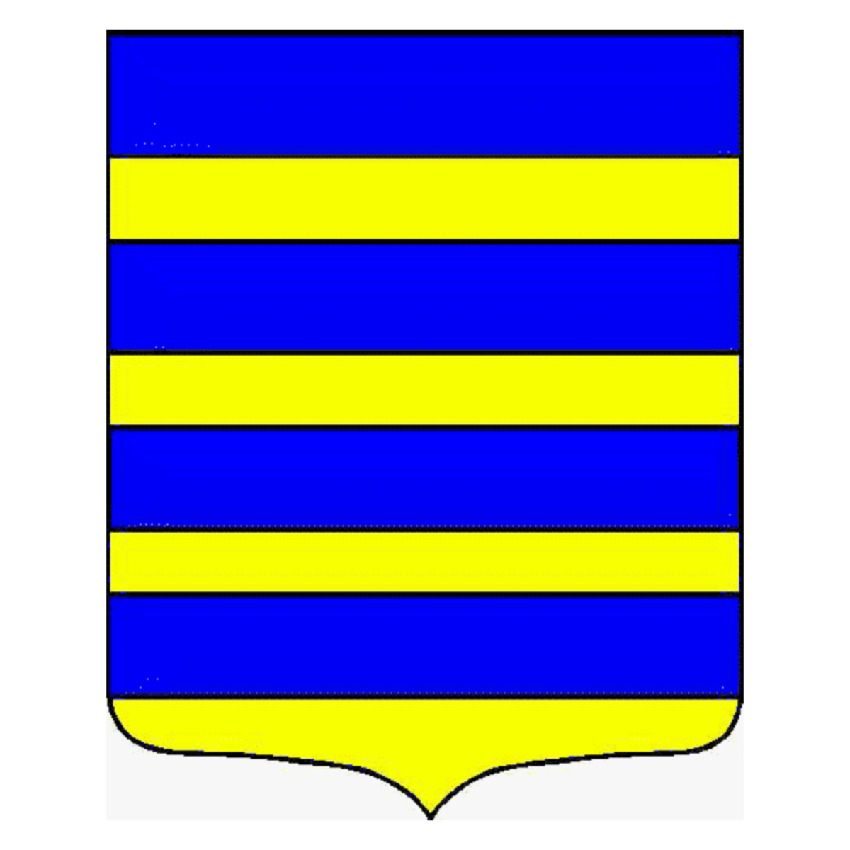 Coat of arms of family Davet