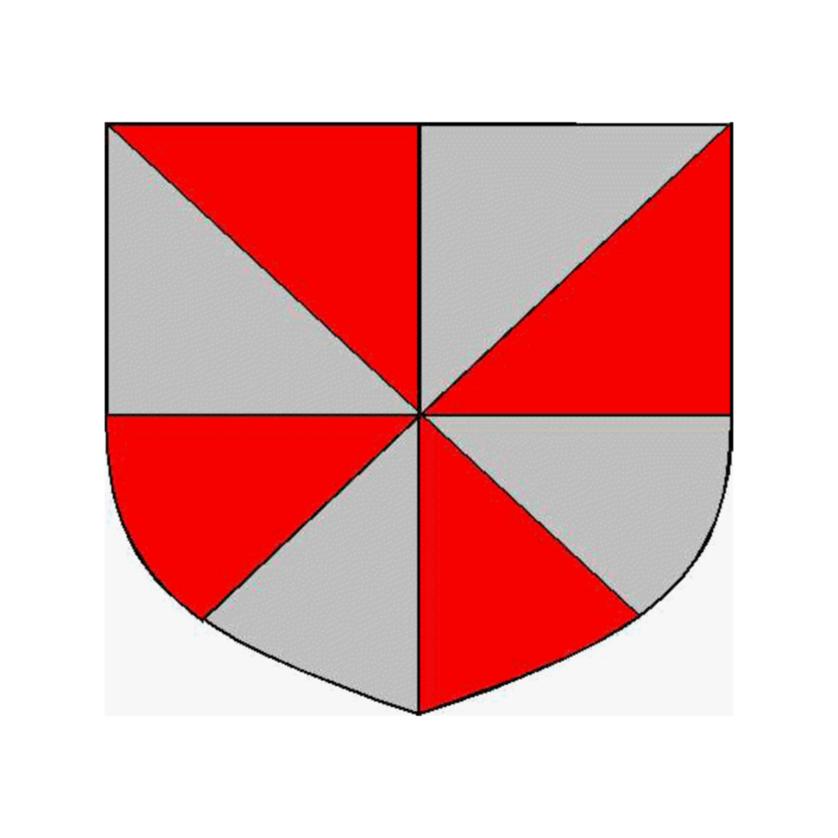 Coat of arms of family Cugnac