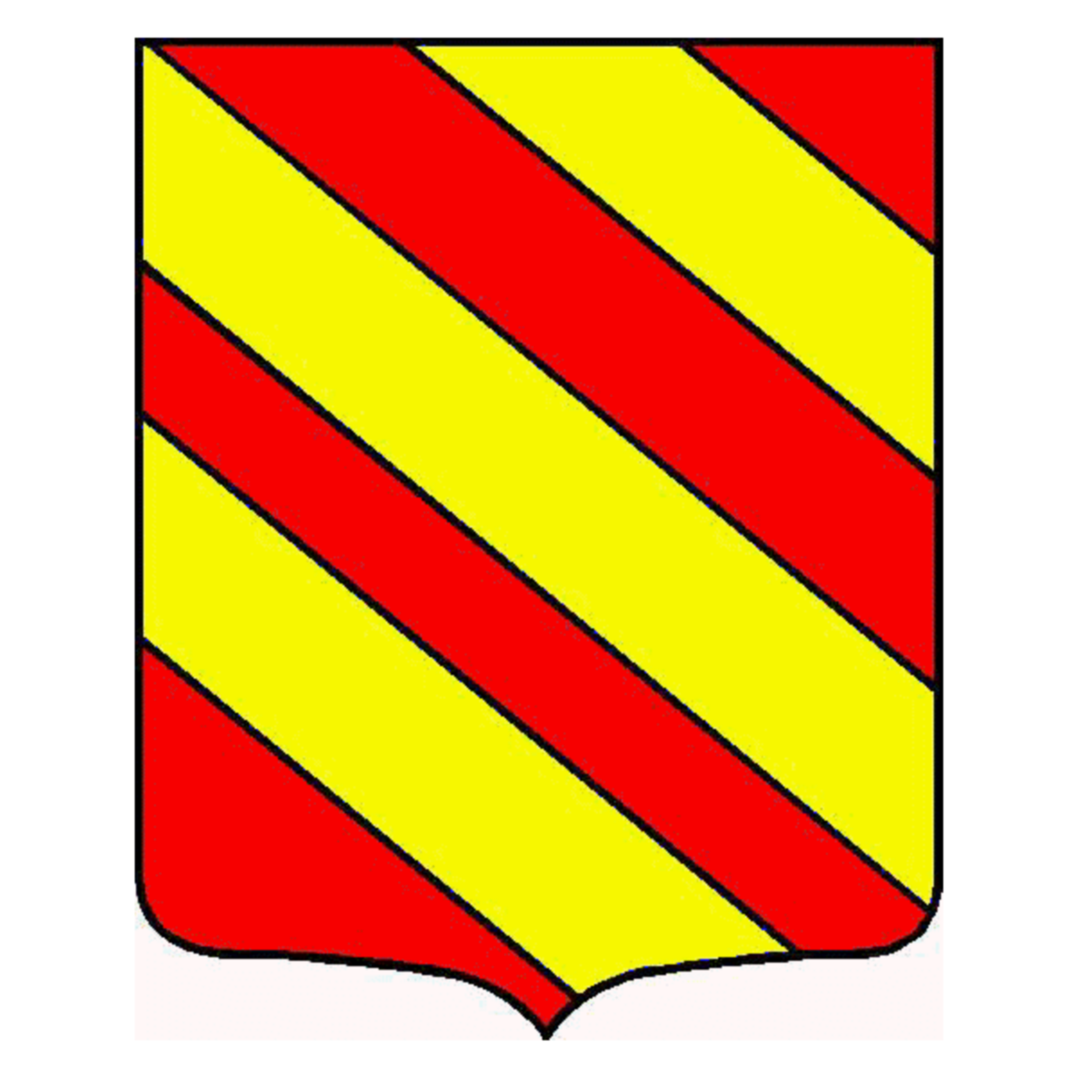 Wappen der Familie Acquin