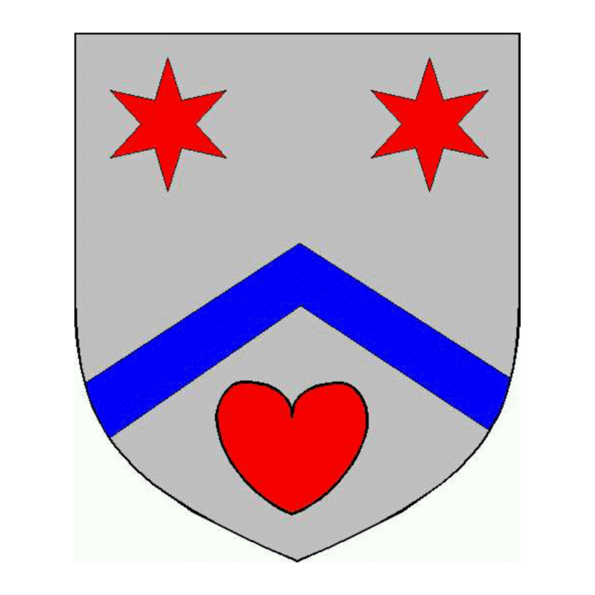 Coat of arms of family Blanc De Boisricheux