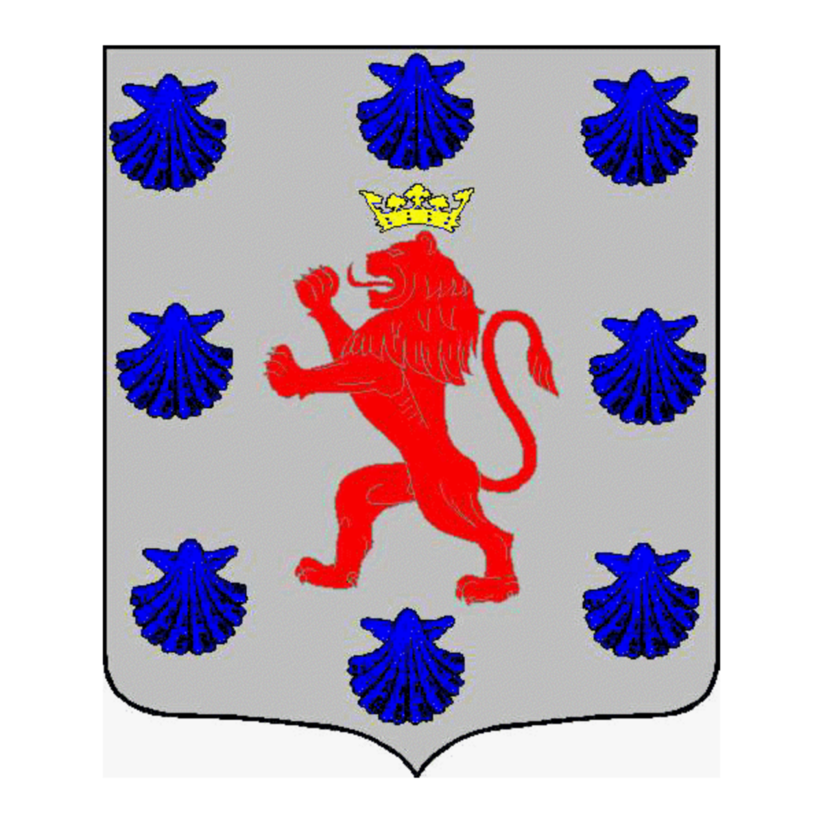 Escudo de la familia D'Avine