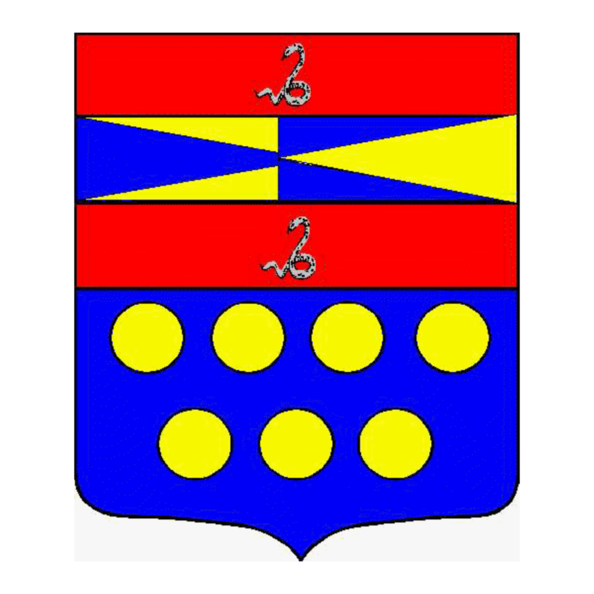 Escudo de la familia Loz De Coatgourhant