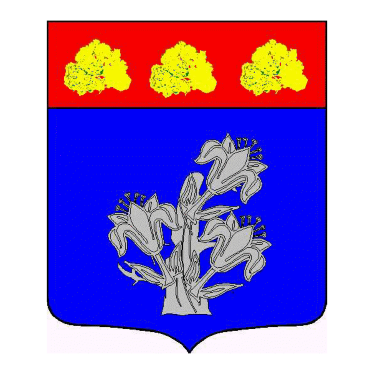 Coat of arms of family Chercœur