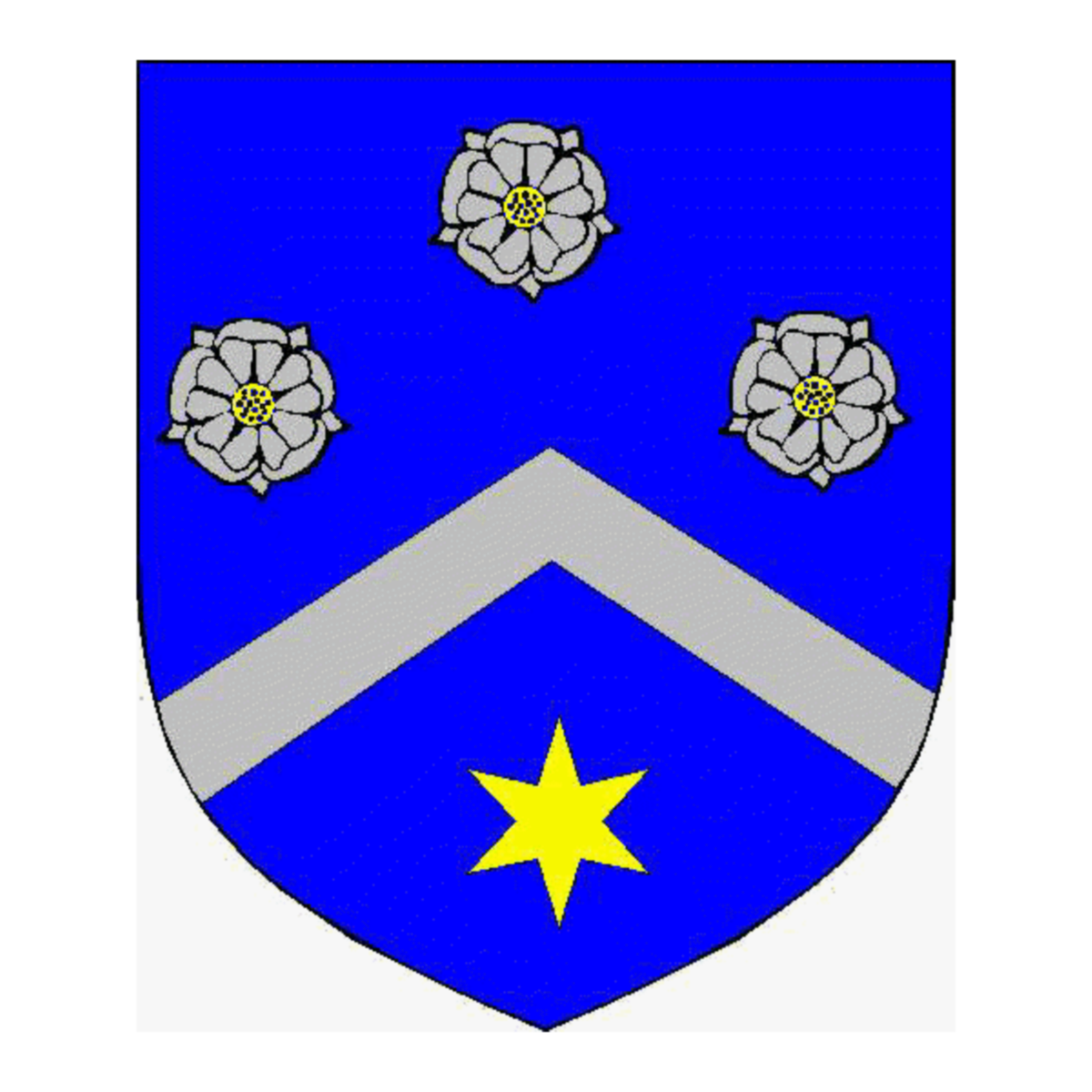 Wappen der Familie Porte De La Ferte Fresnel
