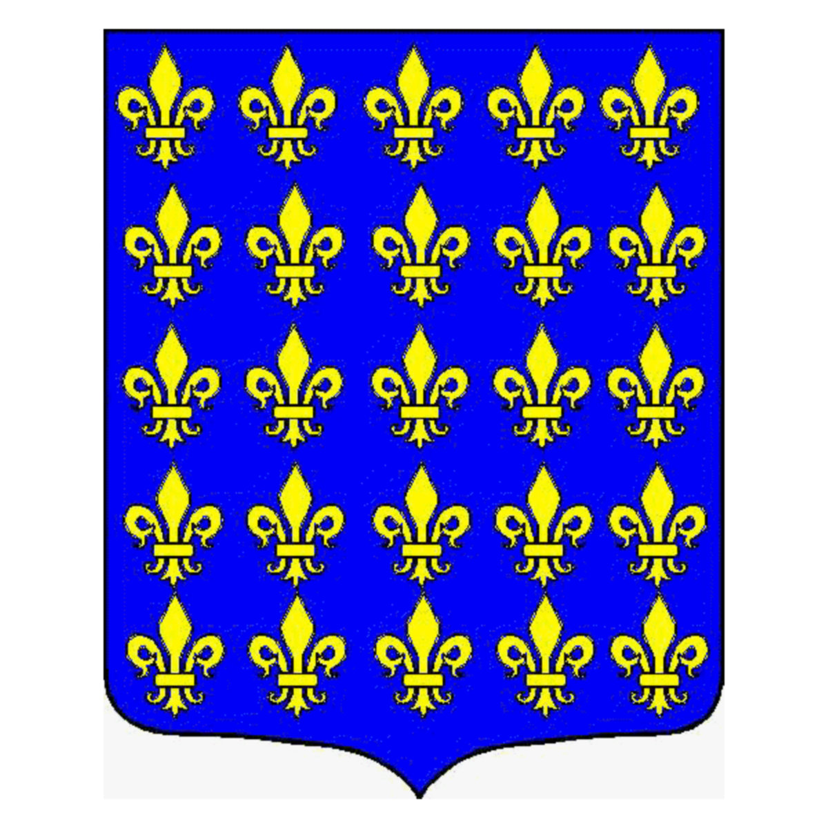 Coat of arms of family De Saint Giles