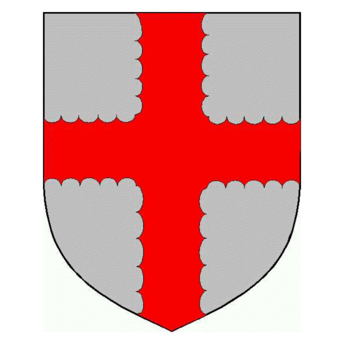 Coat of arms of family Delignac