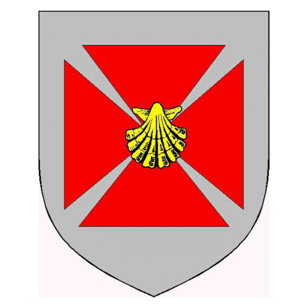 Coat of arms of family Tregoazec