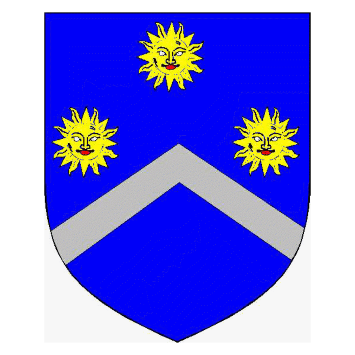 Coat of arms of family Senevas