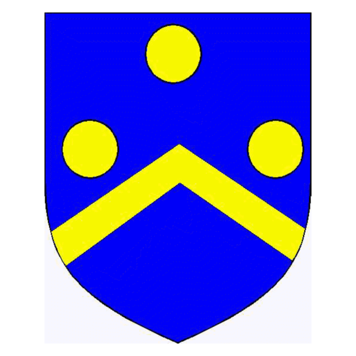 Wappen der Familie Guillaume De Chavaudon