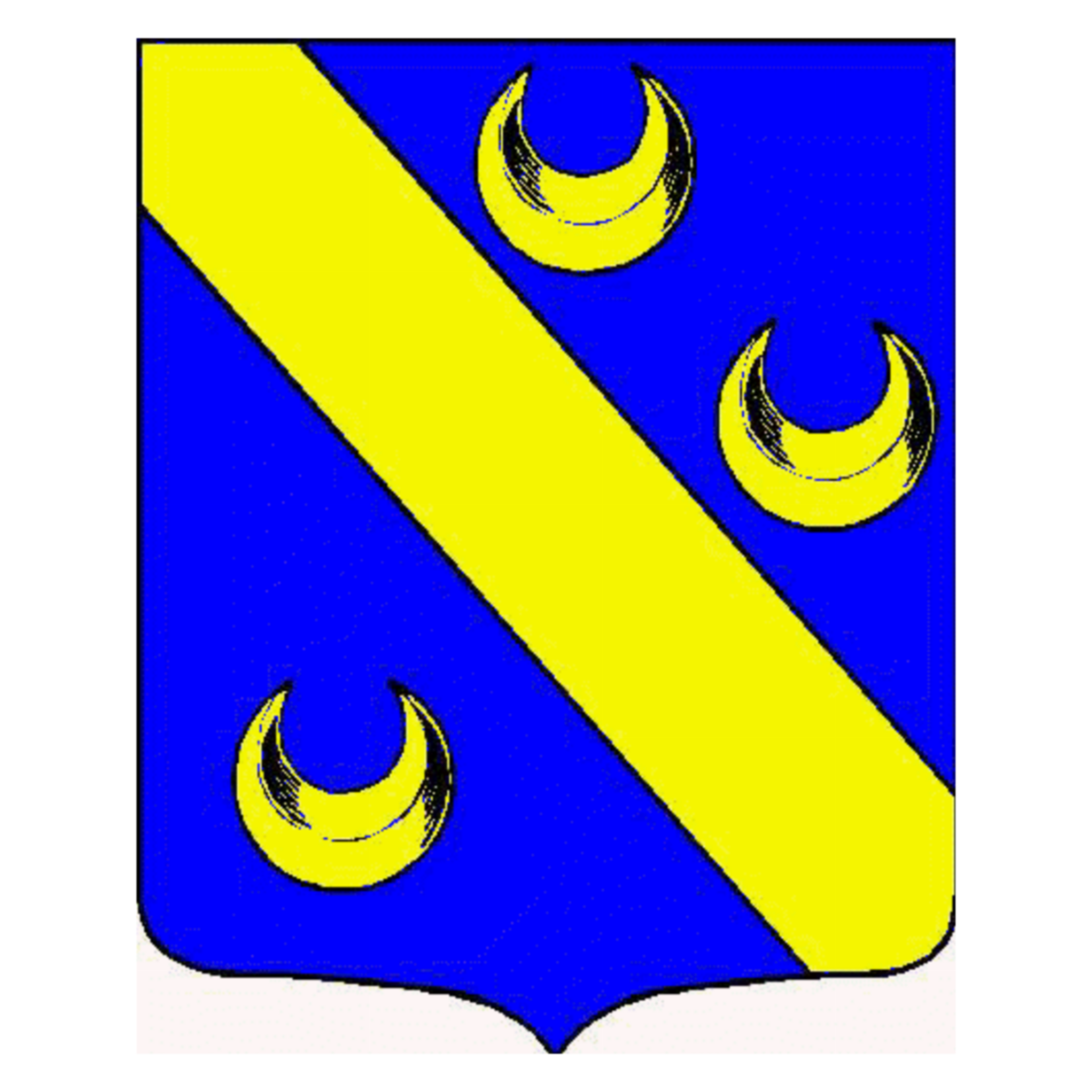Coat of arms of family Fresquieres