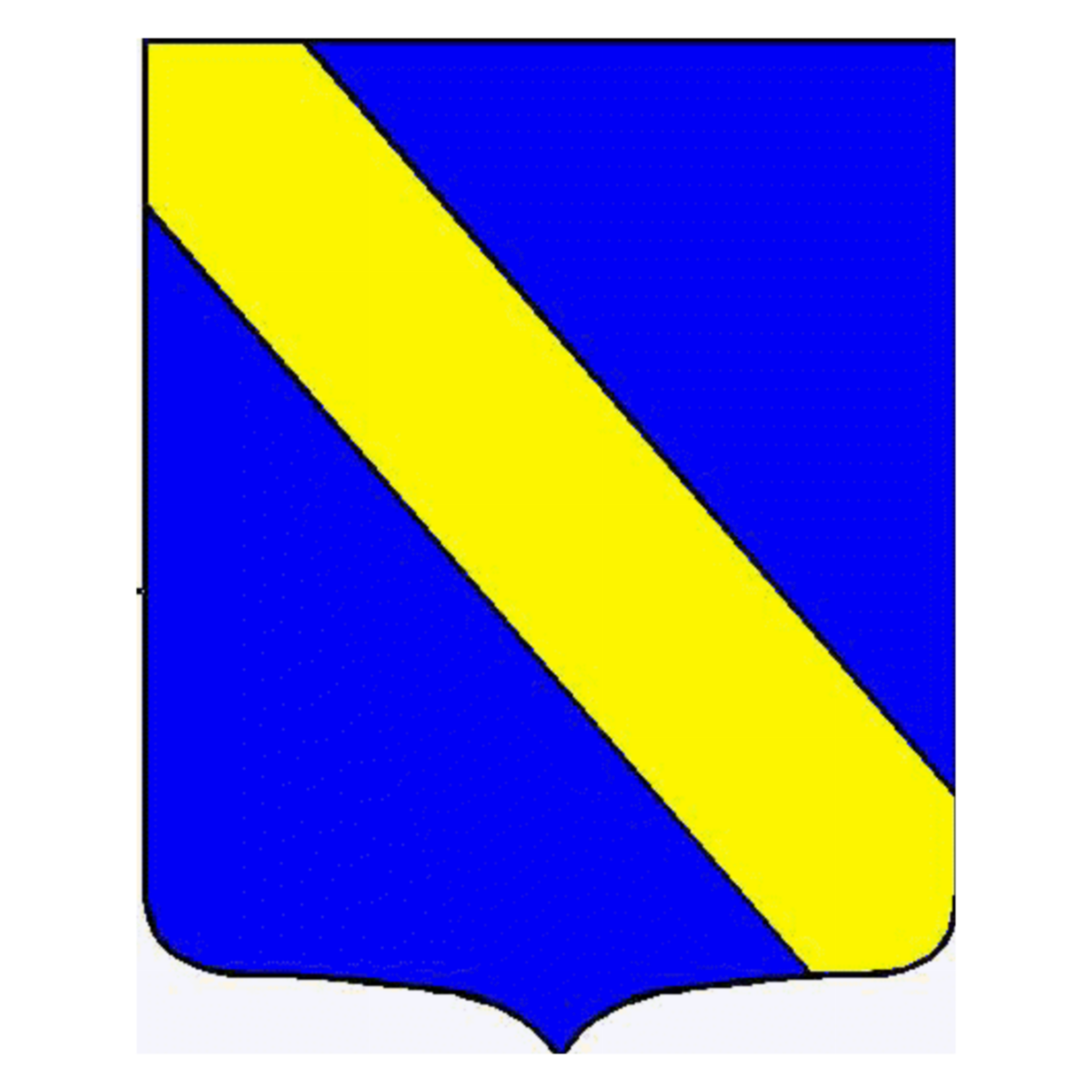 Coat of arms of family Blandeau