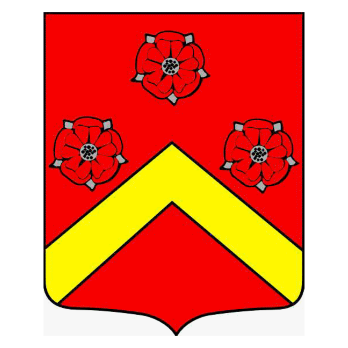 Wappen der Familie Herouvile