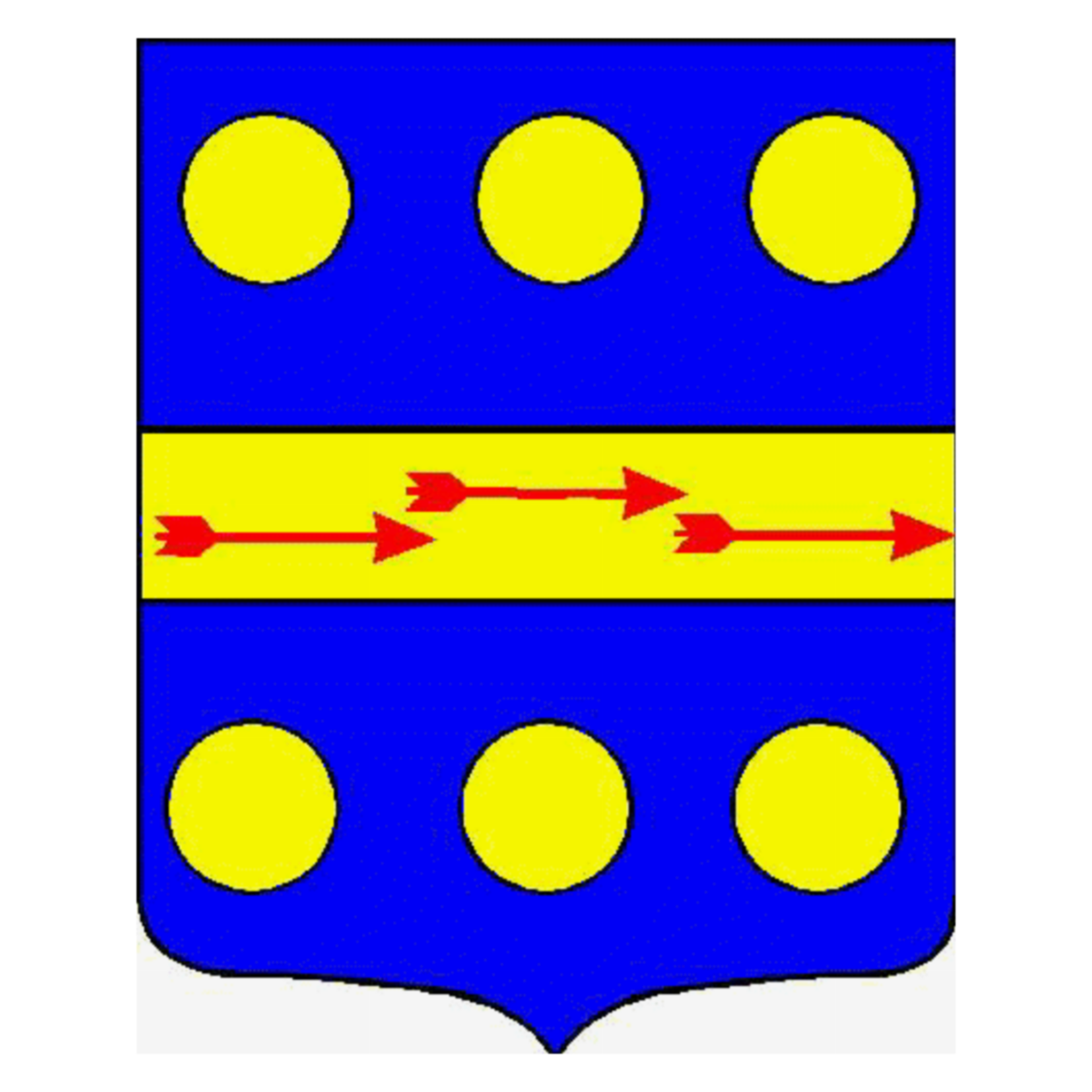 Coat of arms of family Fouald