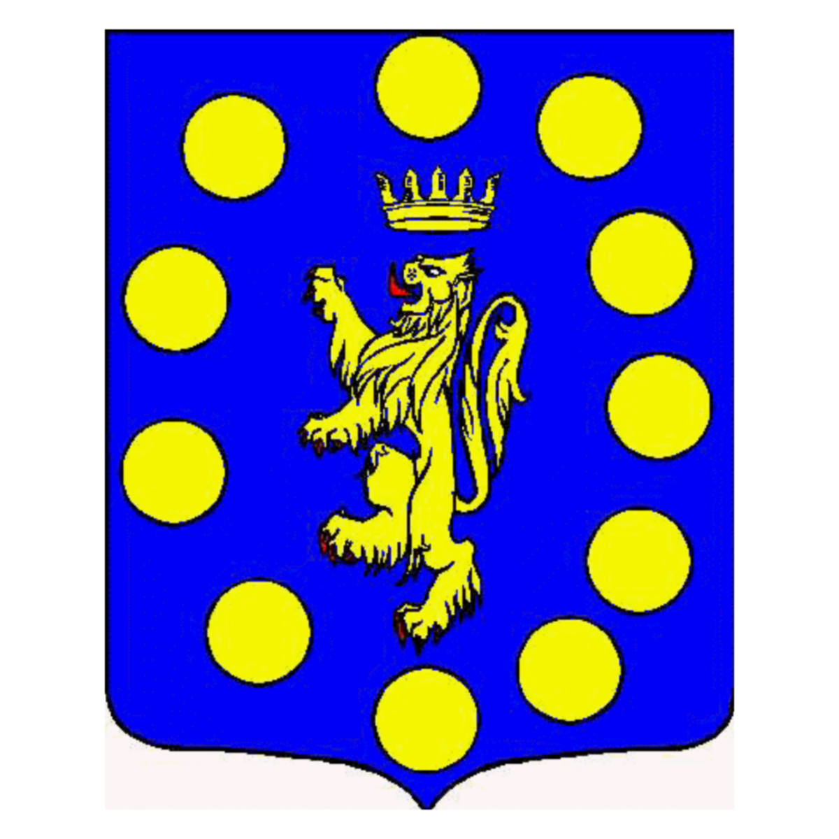 Coat of arms of family Lescoure