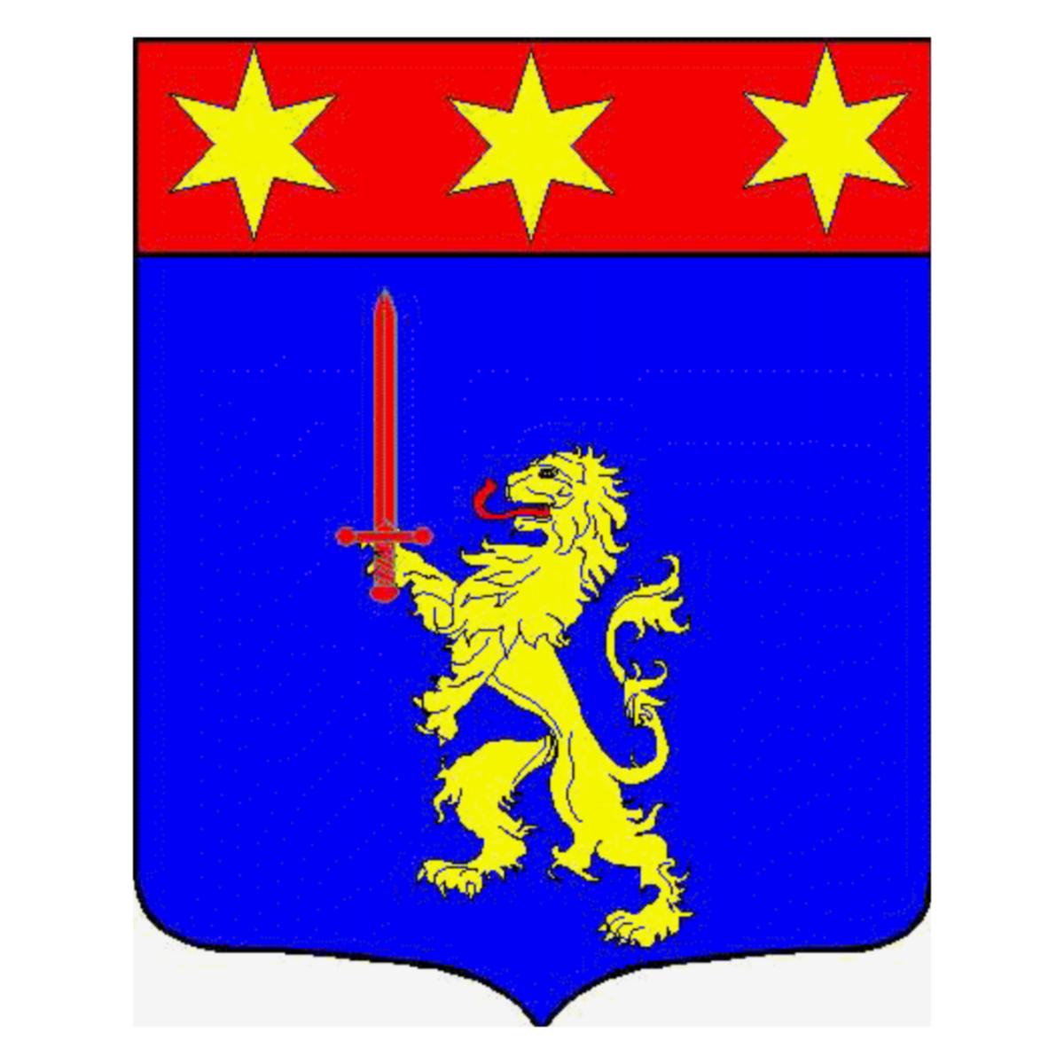 Wappen der Familie Bressand