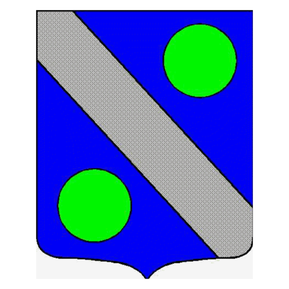 Coat of arms of family Girons