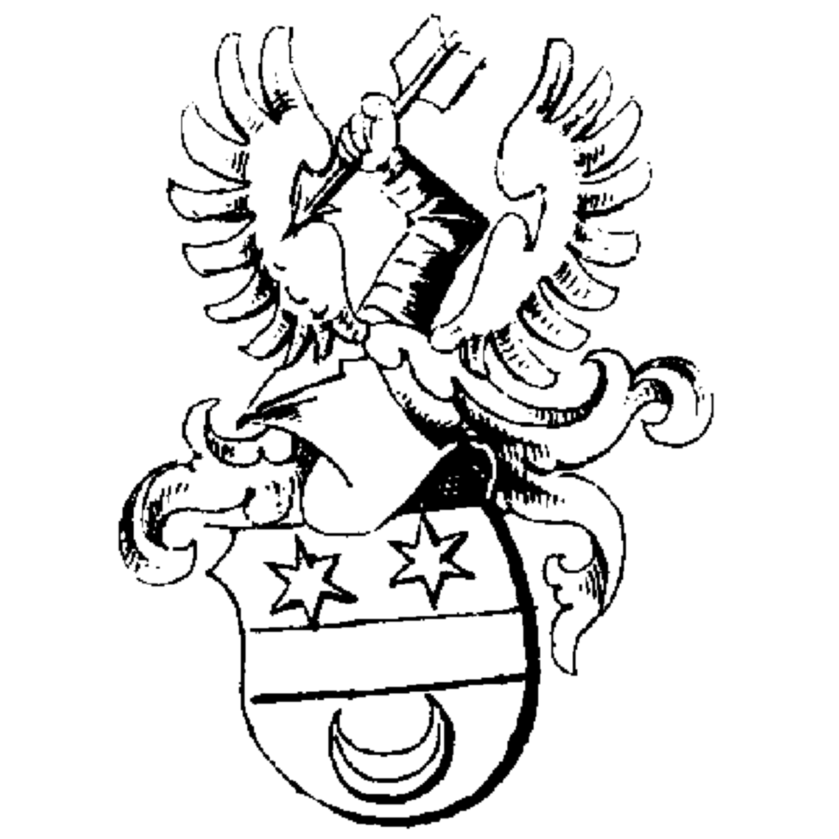 Wappen der Familie Sparnranft