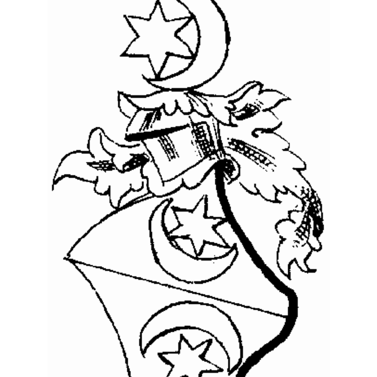 Coat of arms of family Zuckebrätel