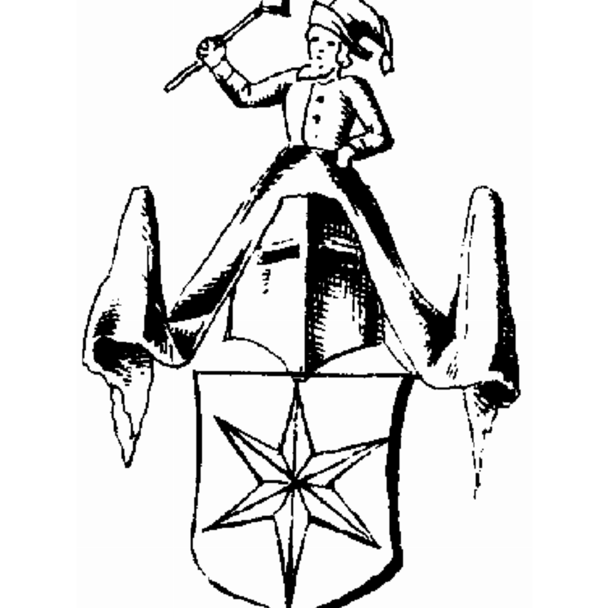 Coat of arms of family Nixen Von Hoheneck