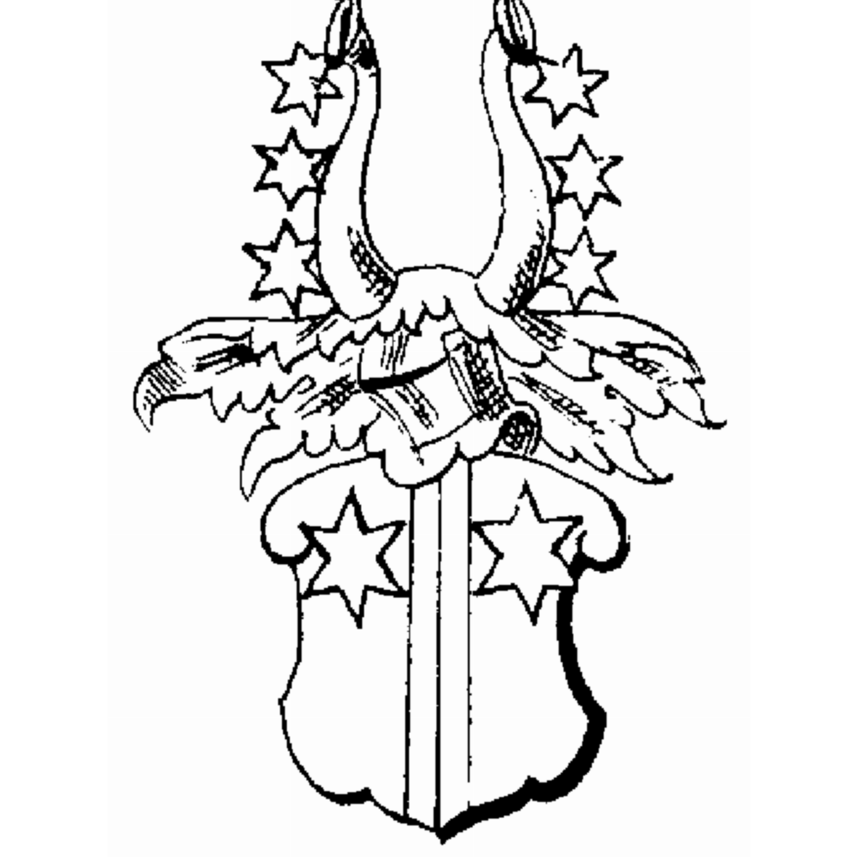 Coat of arms of family Überwasser