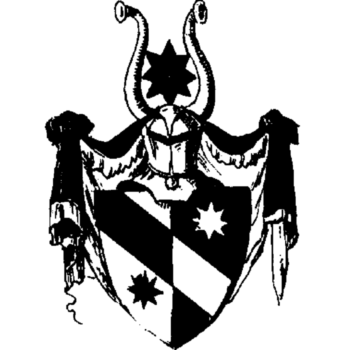 Escudo de la familia Papst Gt. Sittard