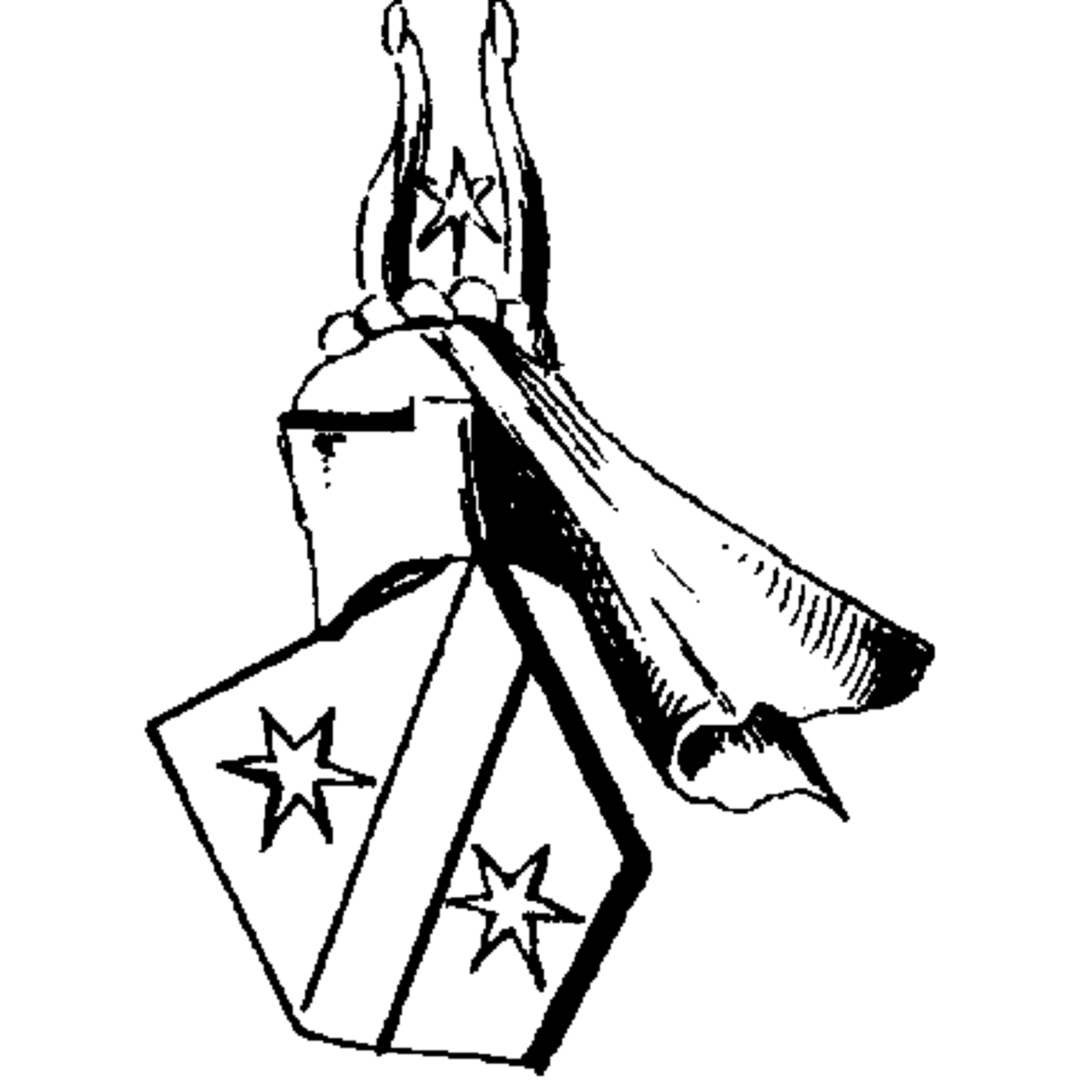 Coat of arms of family Moriker