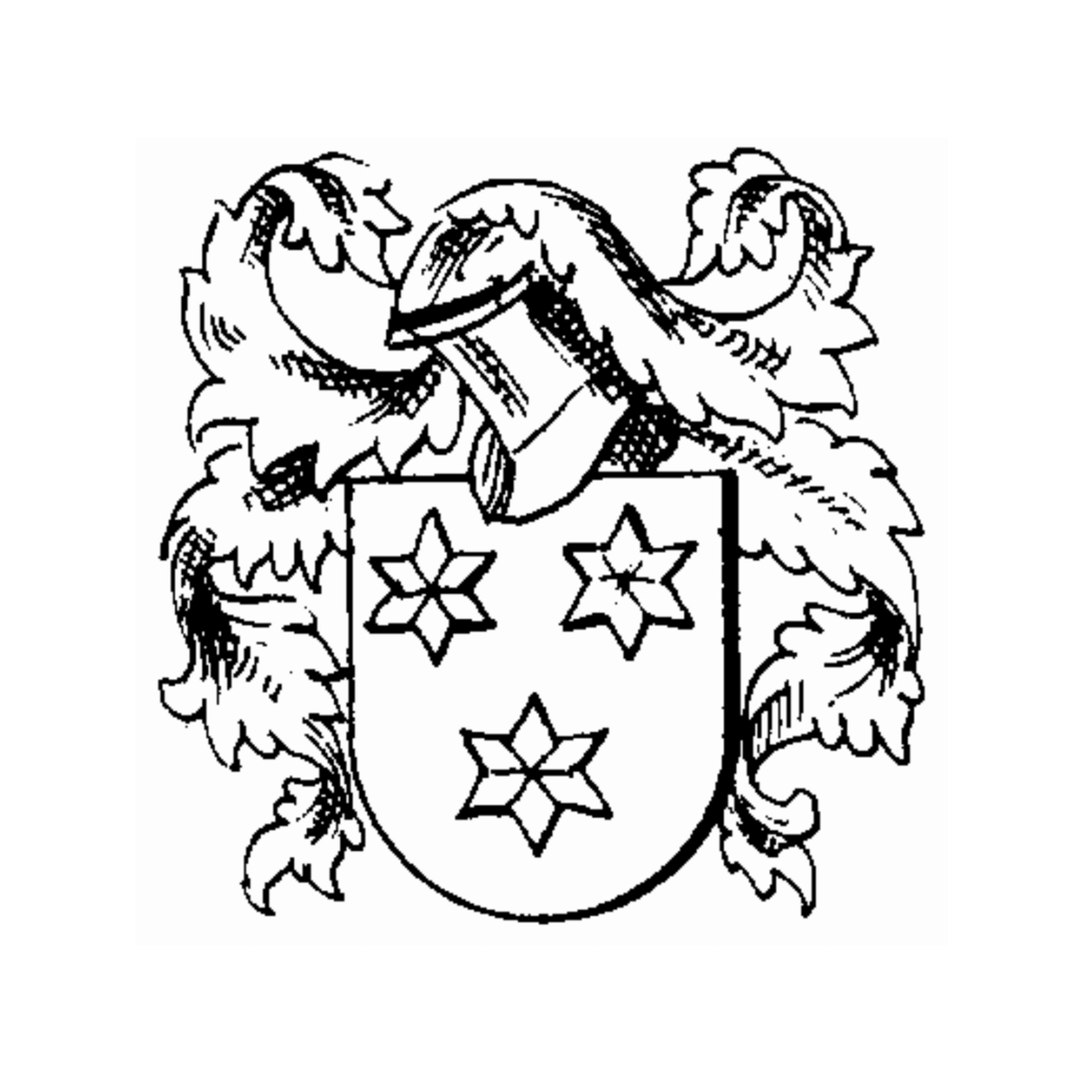 Coat of arms of family Kriesenblüt