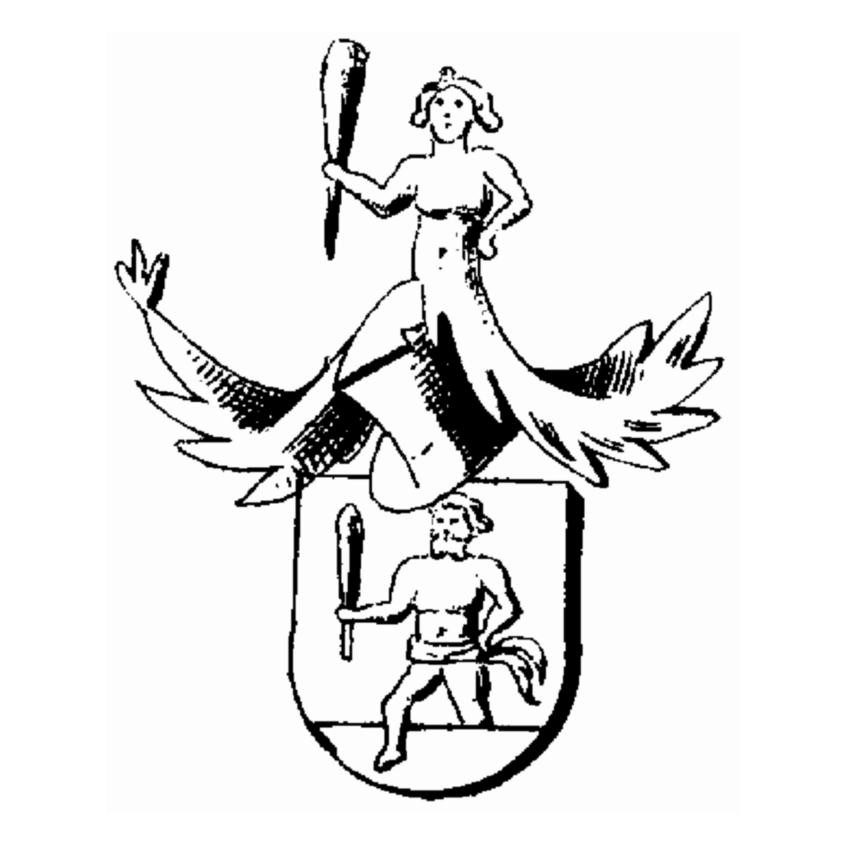 Escudo de la familia Leiendecker