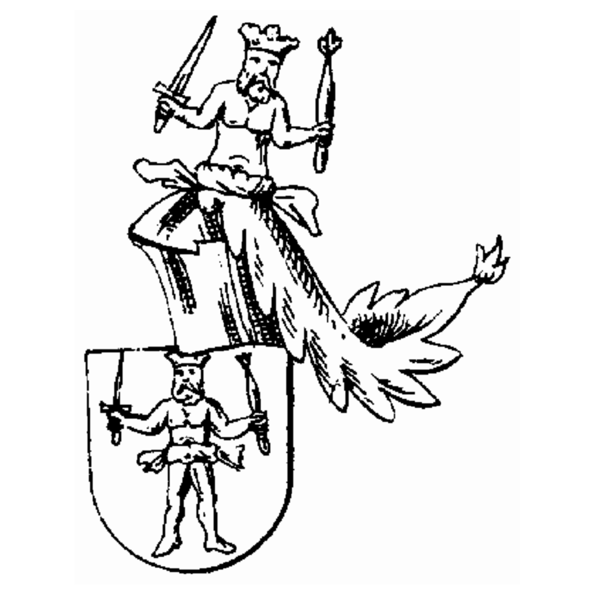 Wappen der Familie Dinkelackers