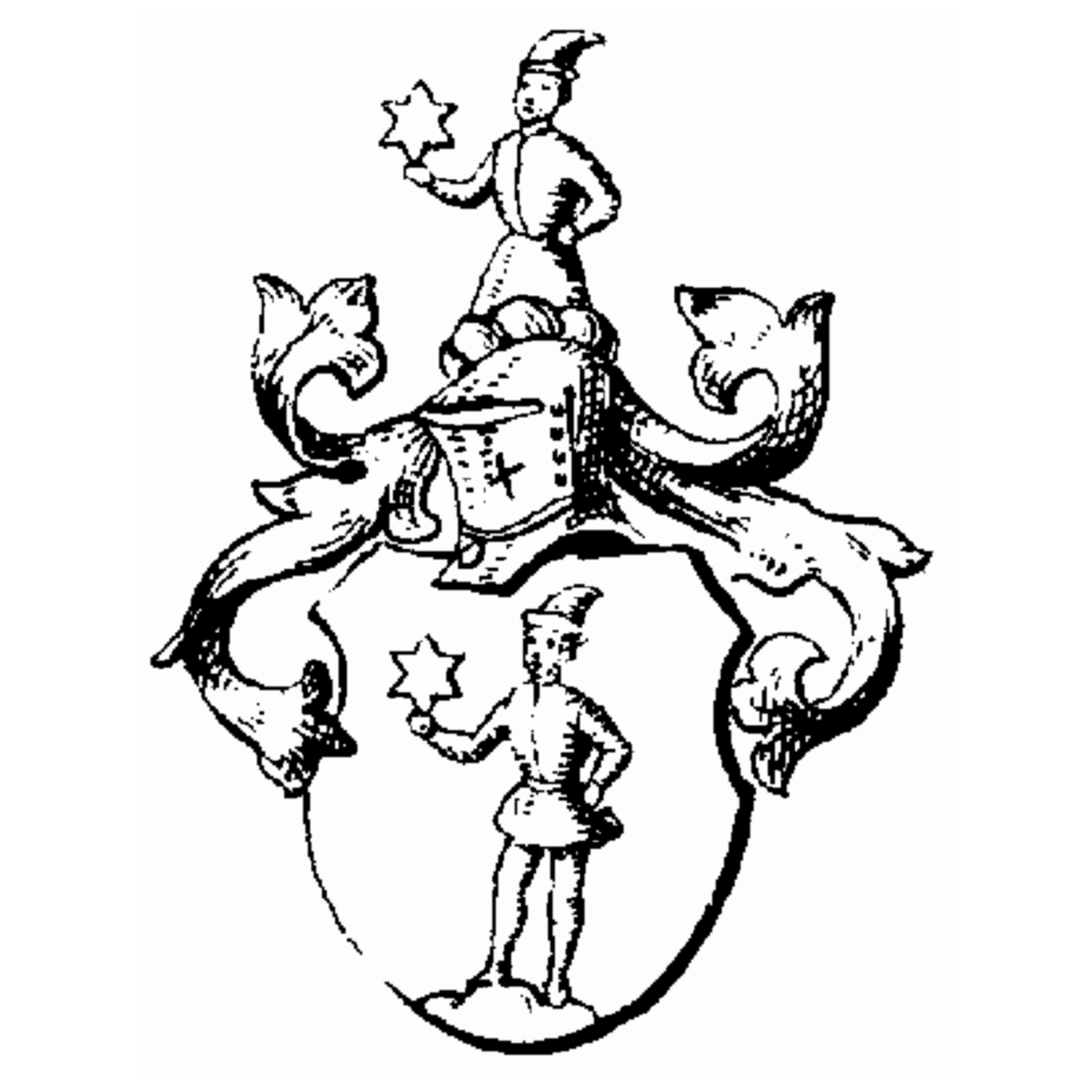 Coat of arms of family Da Vorne
