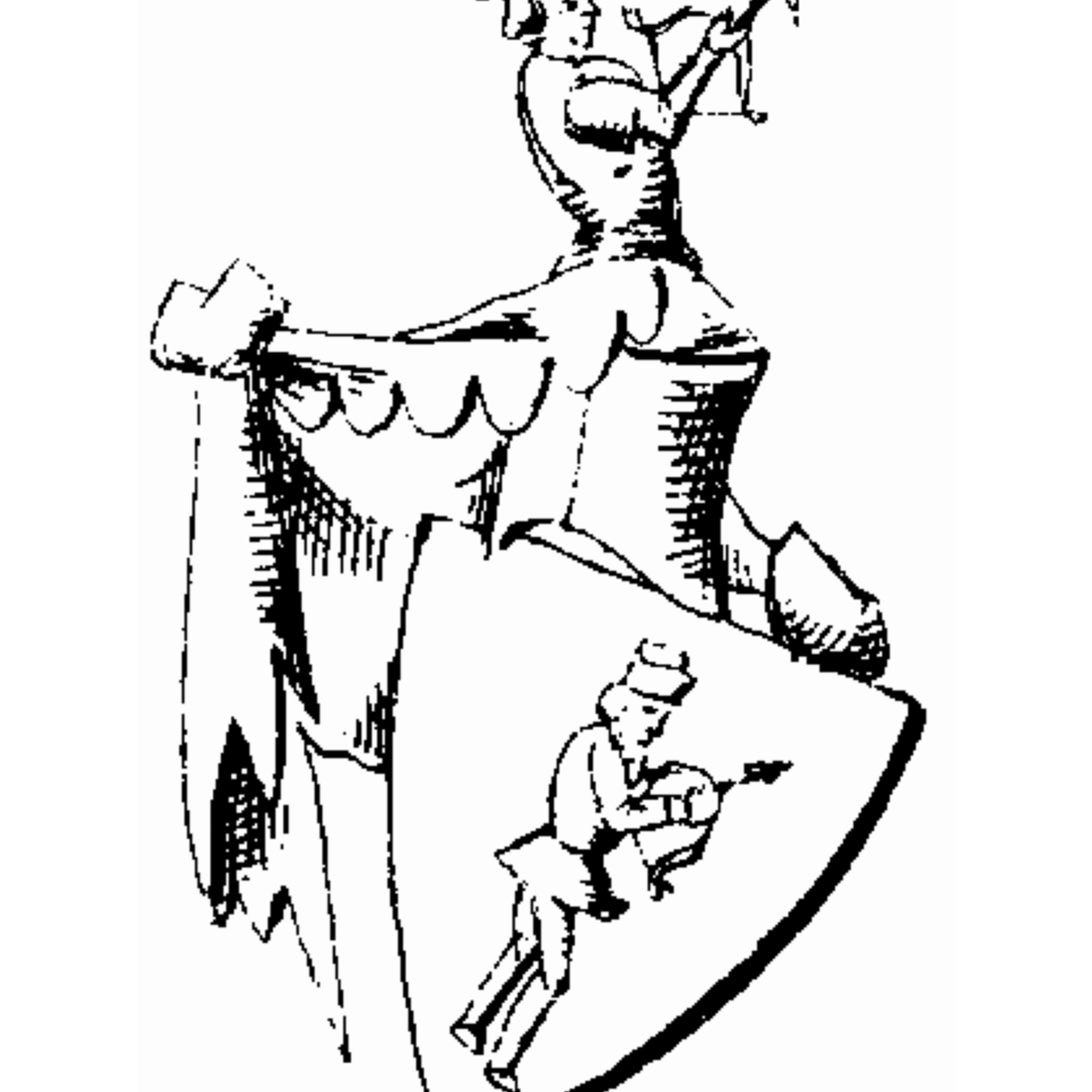 Escudo de la familia Guckinhimmel