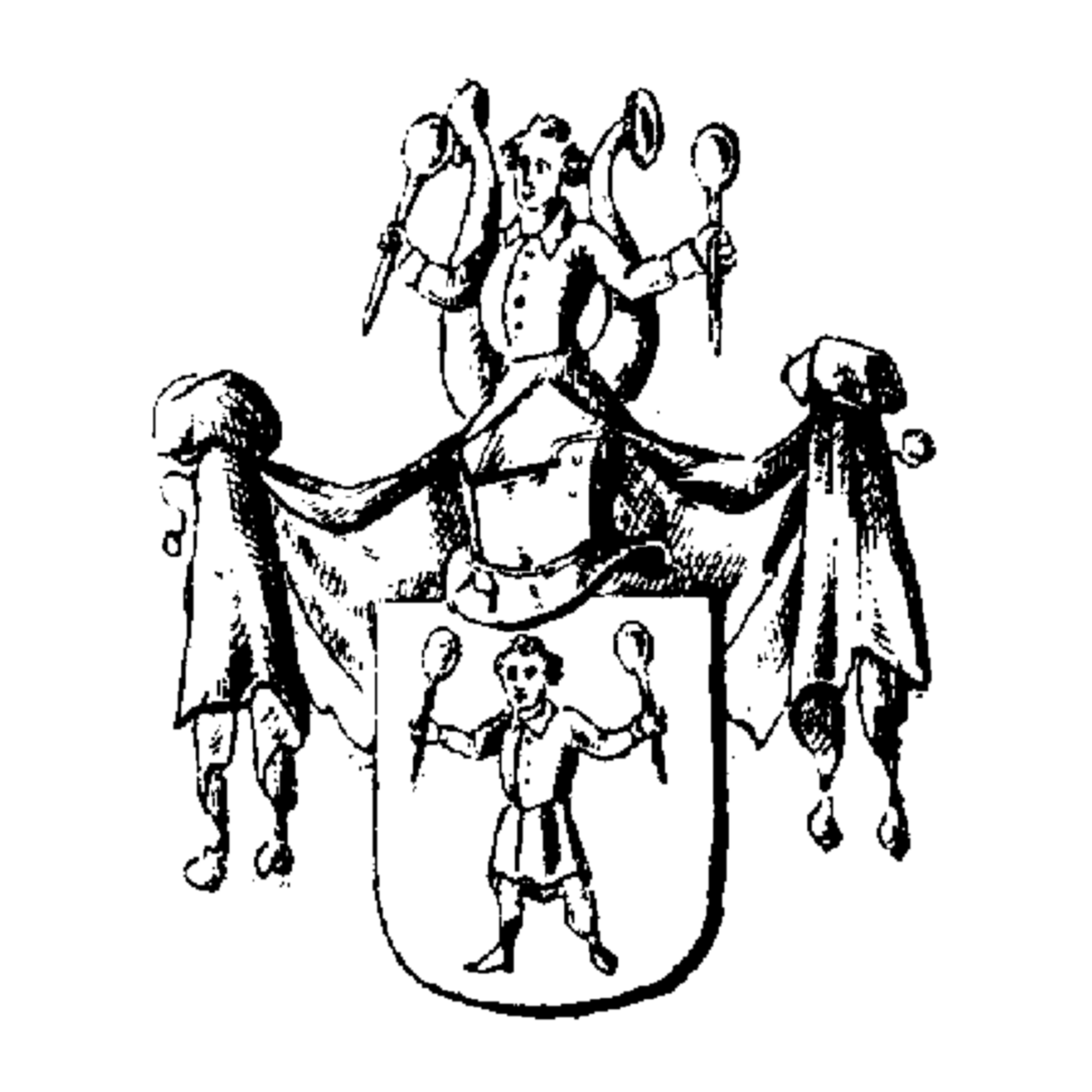 Brasão da família Eddelbüttel