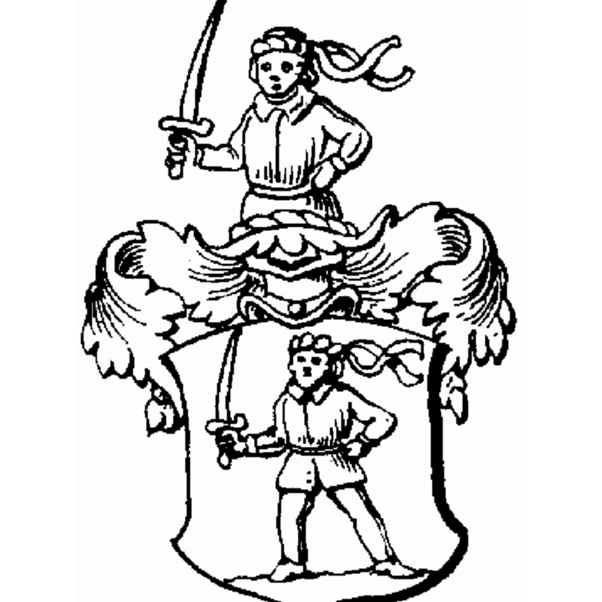 Coat of arms of family Folkmer