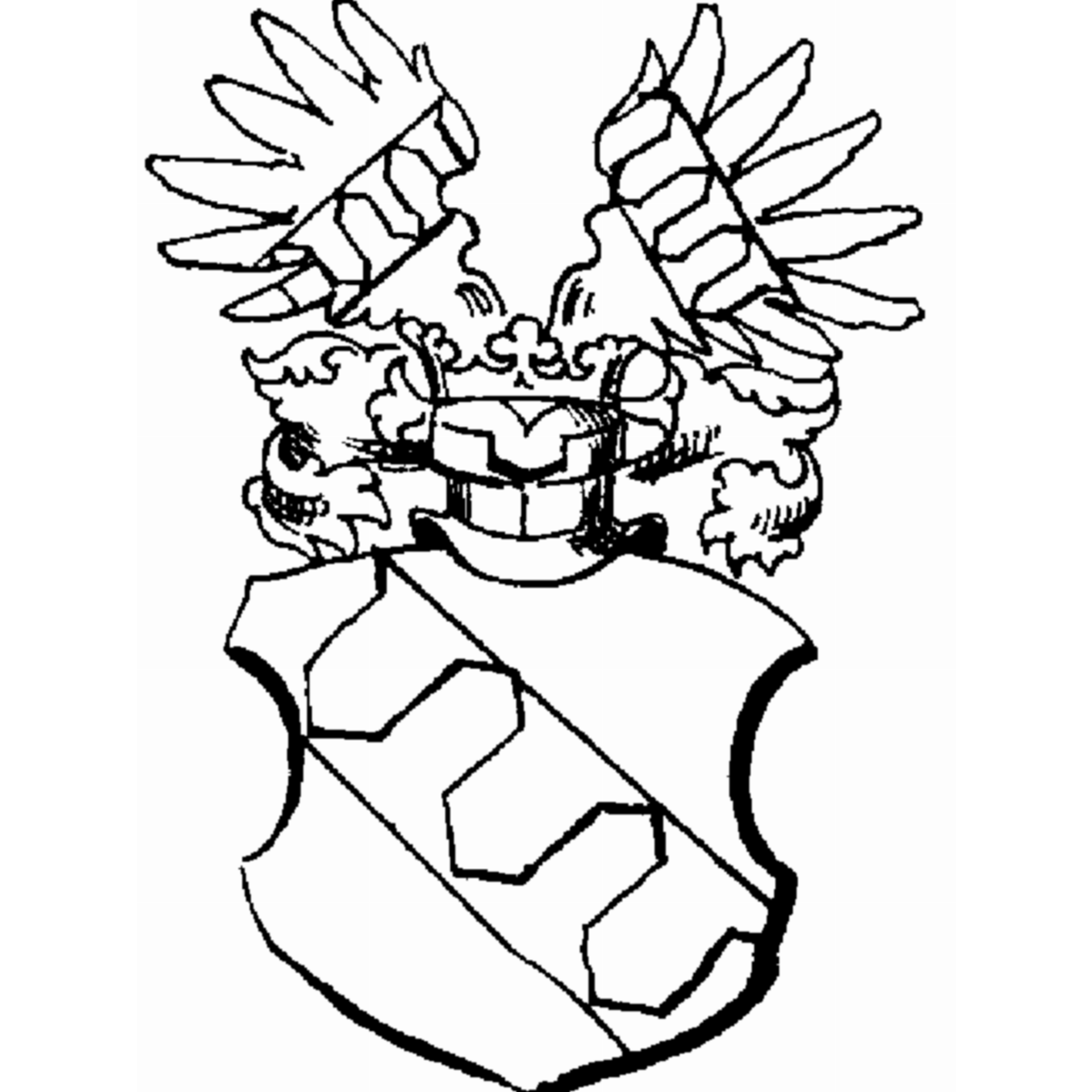 Wappen der Familie Mukodell
