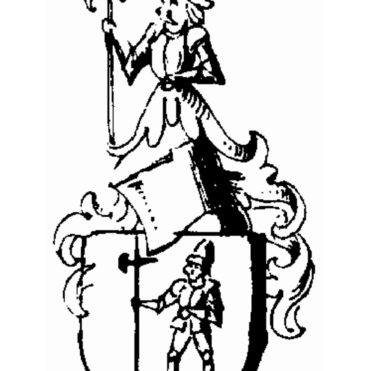 Coat of arms of family Lükenbrunnen