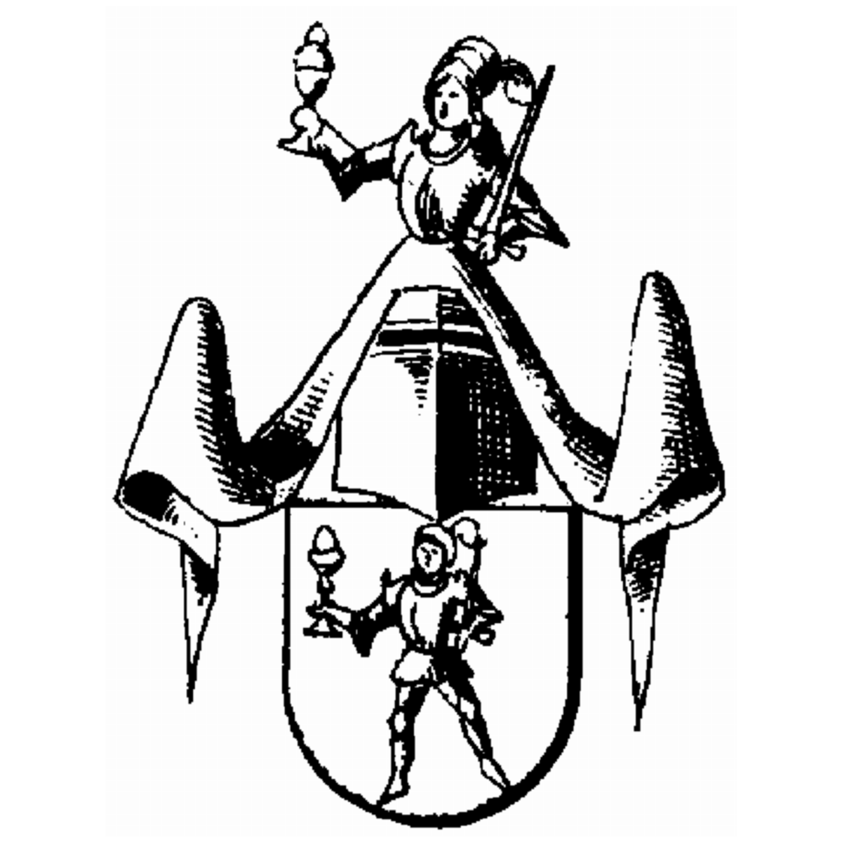 Escudo de la familia Membrechtsweiler
