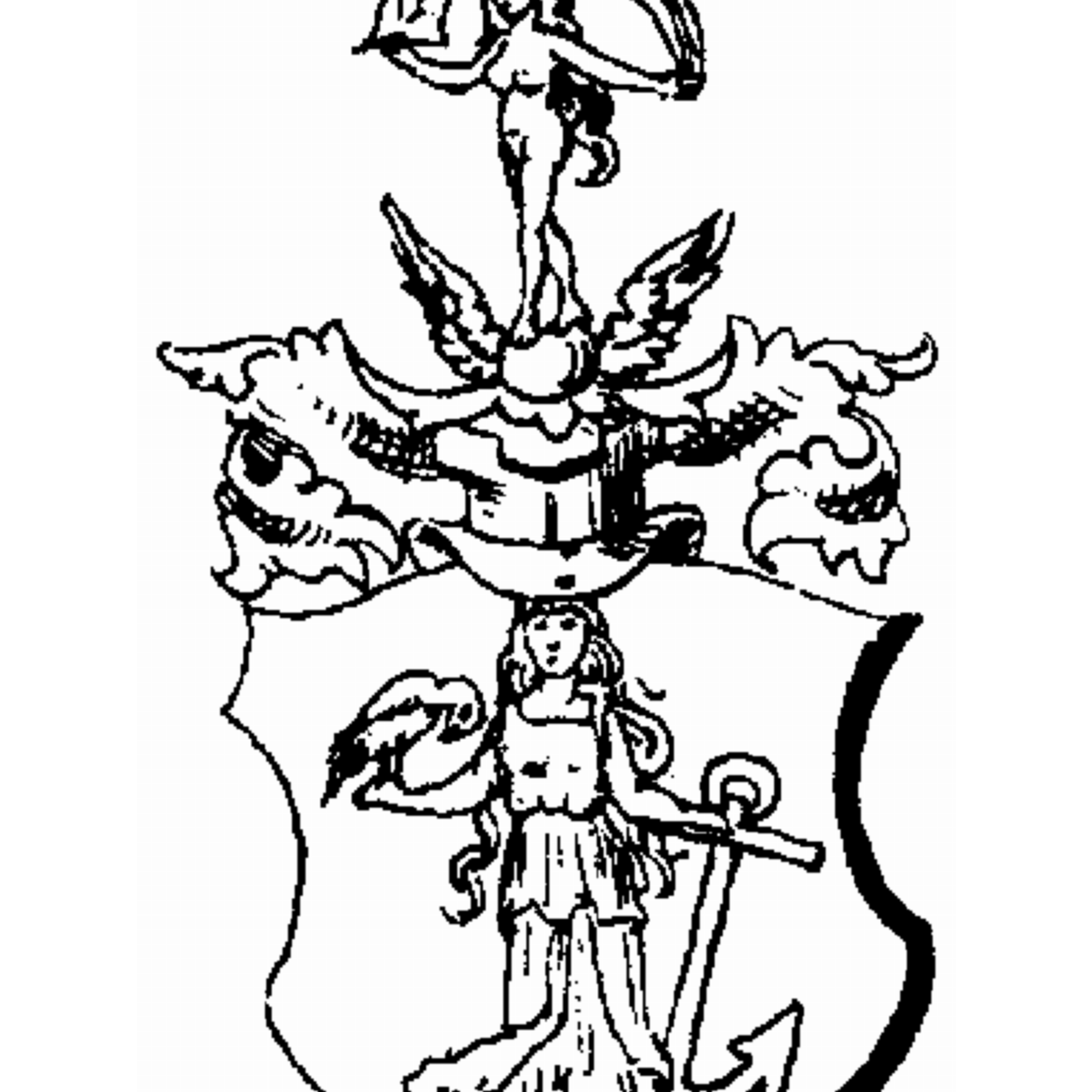 Coat of arms of family Lenfrit