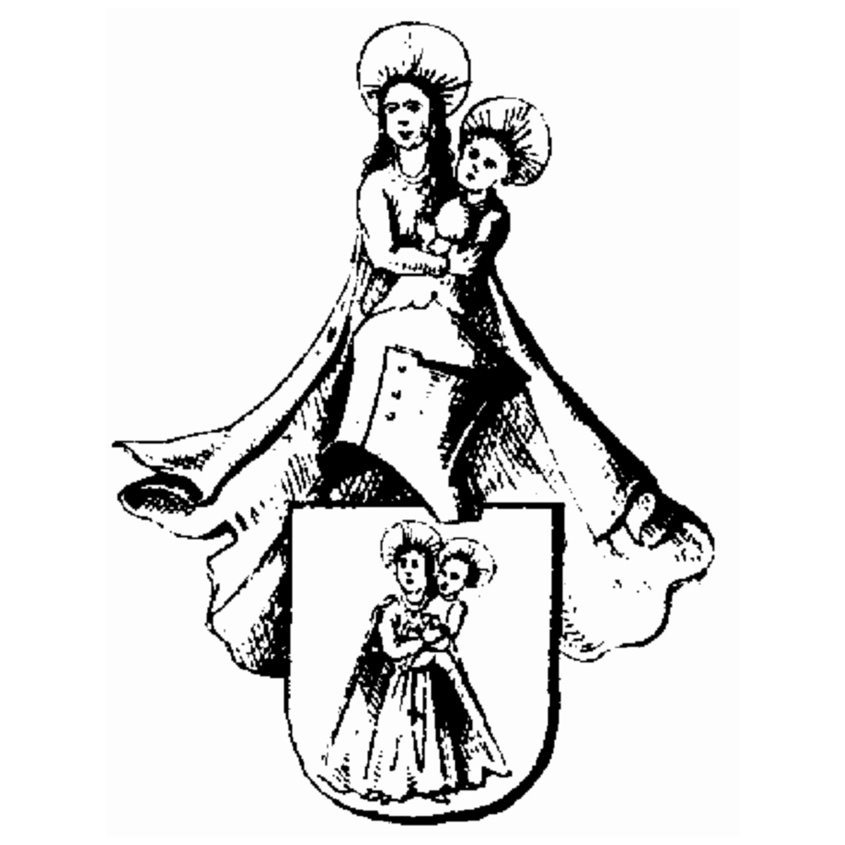 Escudo de la familia Lüpfried