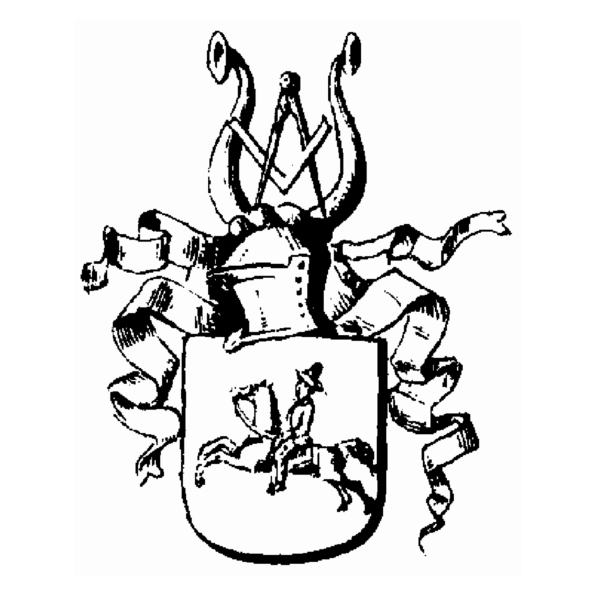 Coat of arms of family Sadelmacher