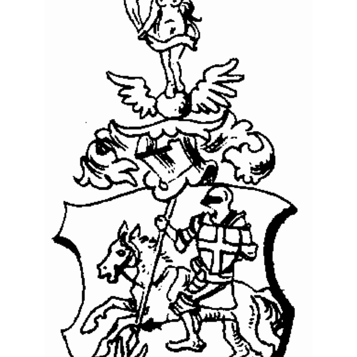 Wappen der Familie Sadenwater
