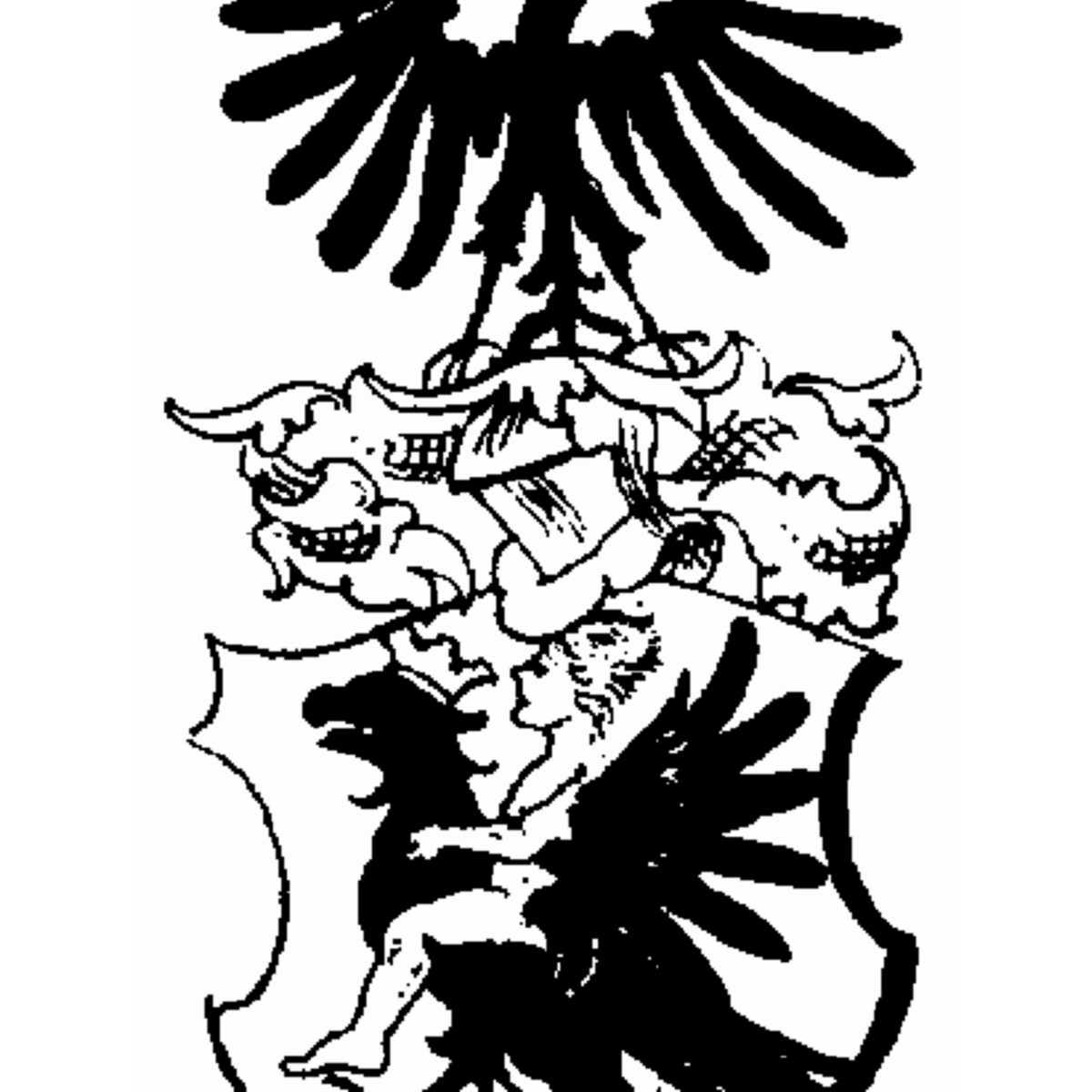 Brasão da família Menßhengen
