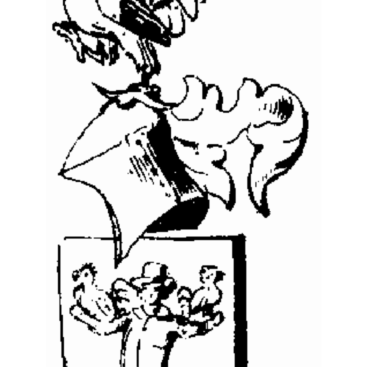 Wappen der Familie Ruckenbraet
