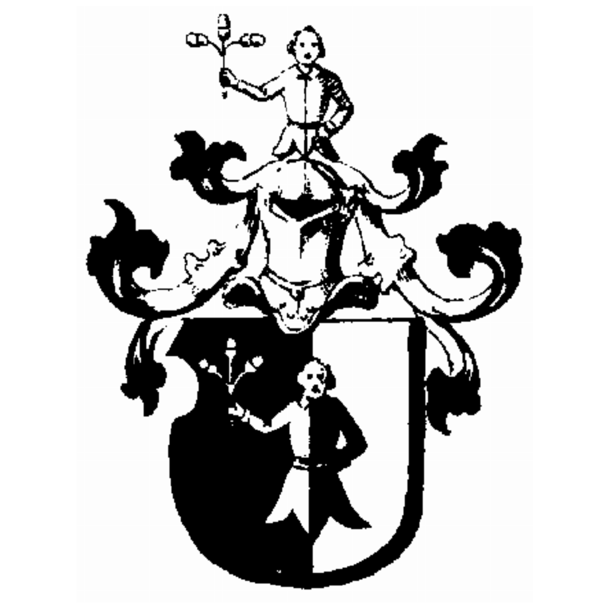 Wappen der Familie Upp Der Wort