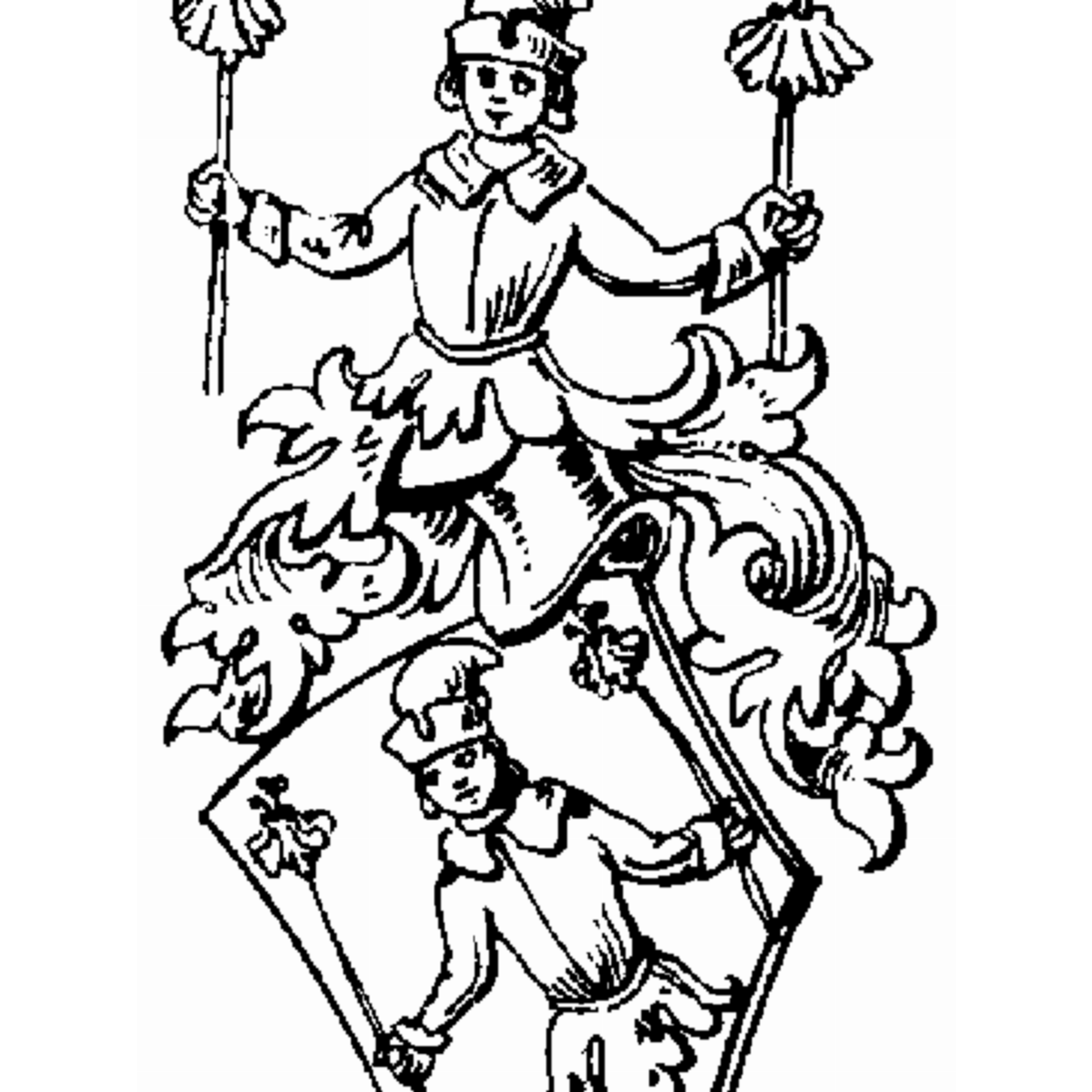 Wappen der Familie Brutschatte